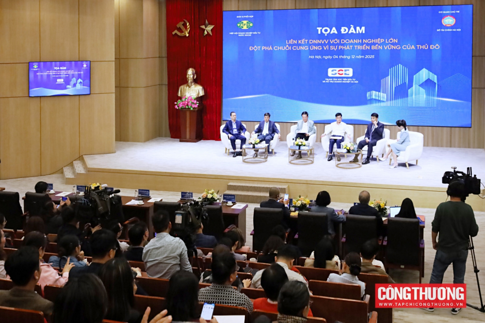 Hà Nội thúc đẩy liên kết SME với doanh nghiệp lớn: Đột phá chuỗi cung ứng bền vững