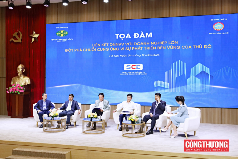 Hà Nội thúc đẩy liên kết SME với doanh nghiệp lớn: Đột phá chuỗi cung ứng bền vững