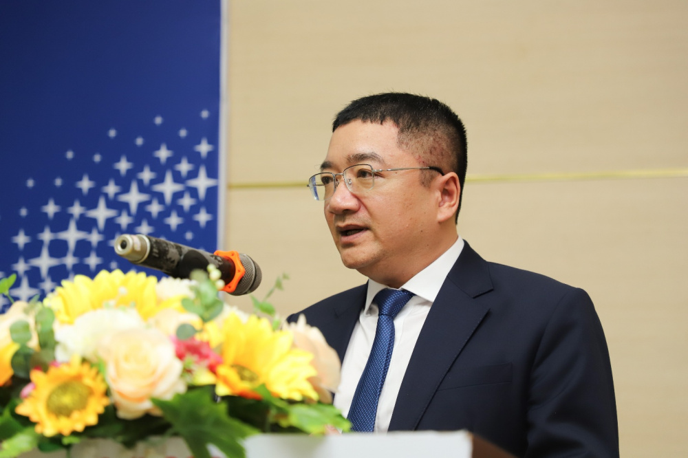 Ông Đào Xuân Đức phát biểu nhận nhiệm vụ