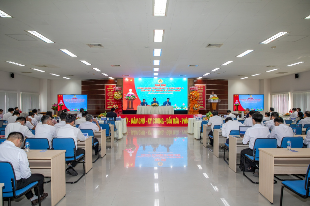 Toàn cảnh Đại hội Công đoàn EVNGENCO2 lần thứ III