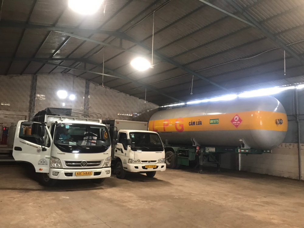 buôn bán LPG bất hợp pháp