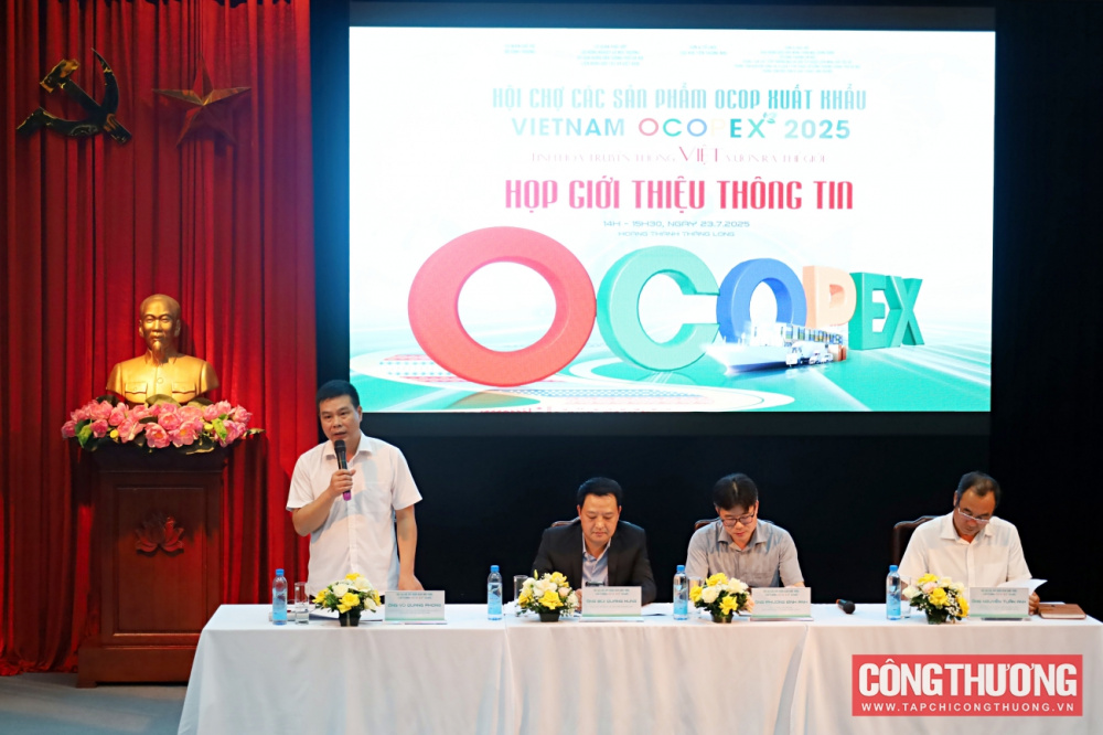 Hội chợ VIETNAM OCOPEX 2025: Đưa sản phẩm OCOP Việt vươn tầm thế giới