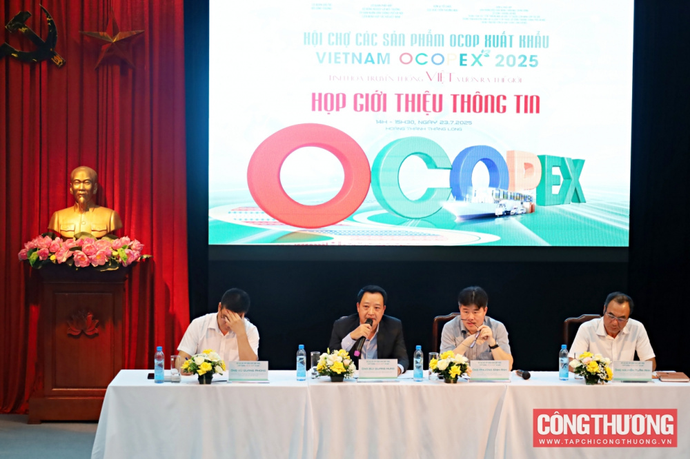 Hội chợ VIETNAM OCOPEX 2025: Đưa sản phẩm OCOP Việt vươn tầm thế giới