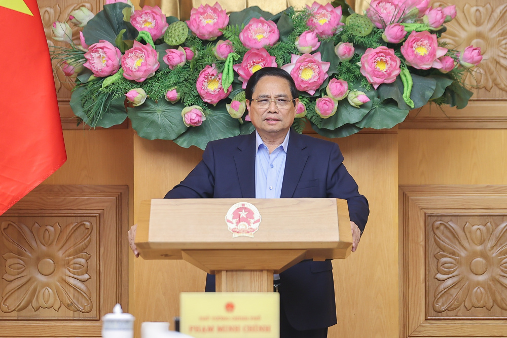 Thủ tướng Phạm Minh Chính chủ trì Hội nghị đánh giá kết quả sắp xếp tổ chức bộ máy và vận hành chính quyền địa phương 2 cấp