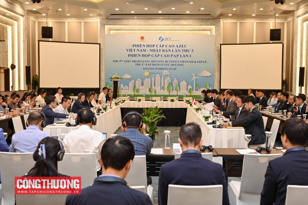 Phiên họp cấp cao AZEC Việt Nam - Nhật Bản lần thứ 3 diễn ra chiều 31/7/2025