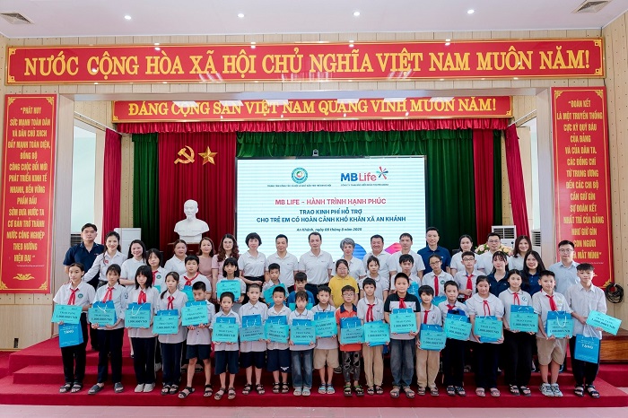Công tác xã hội luôn là một trong những trách nhiệm trong định hướng phát triển bền vững của MB Life