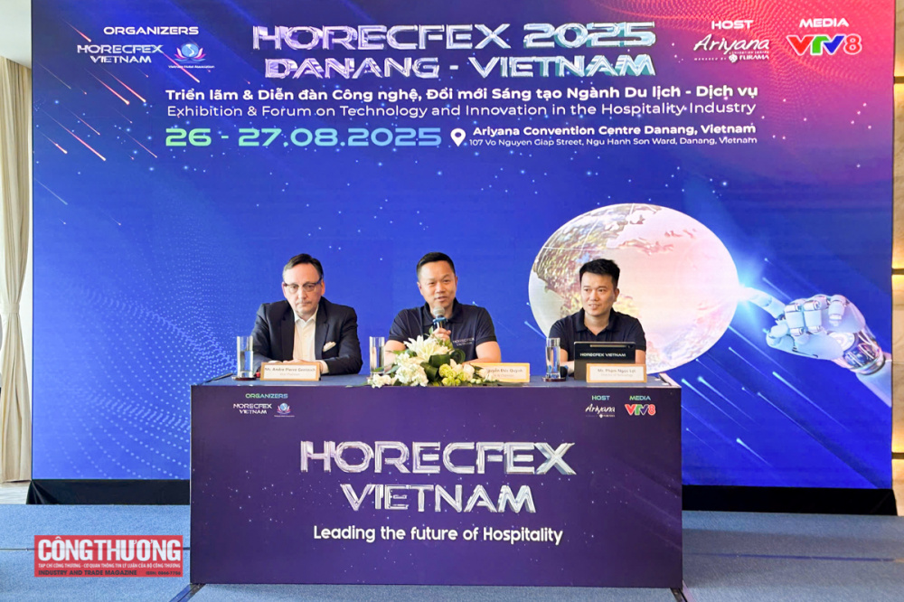 ọp báo công bố sự kiện công nghệ HorecFex 2025