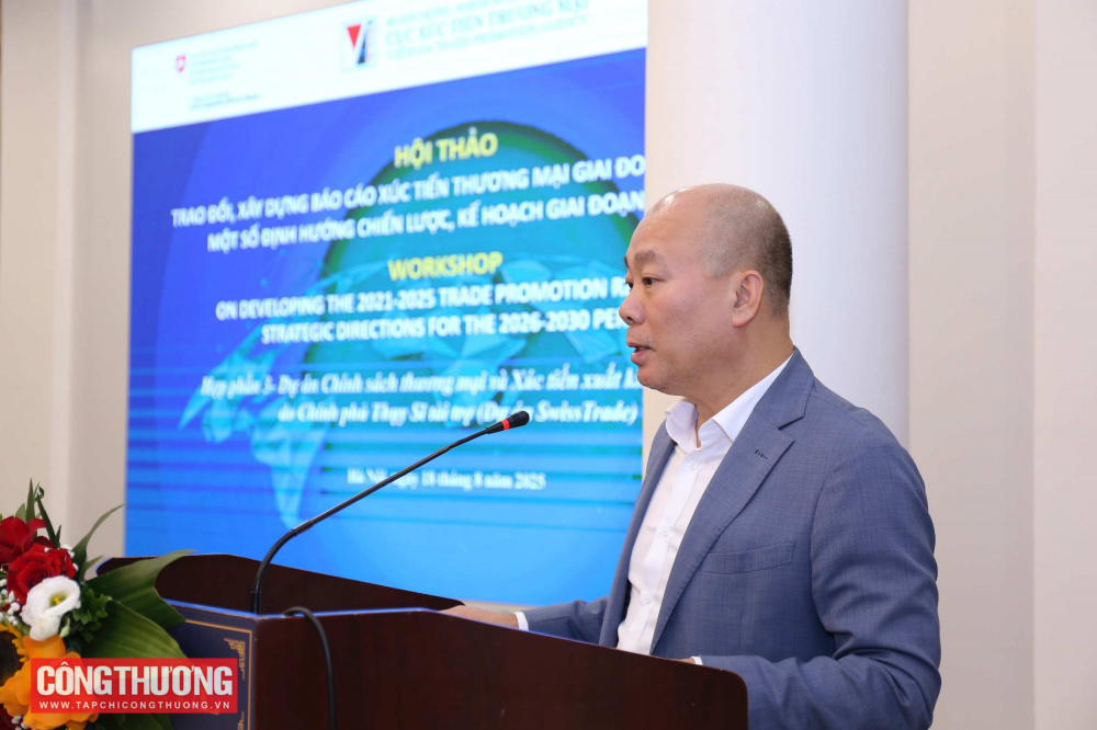 Bộ Công Thương lấy ý kiến Báo cáo Xúc tiến thương mại giai đoạn 2021-2025 và định hướng, kế hoạch giai đoạn 2026-2030