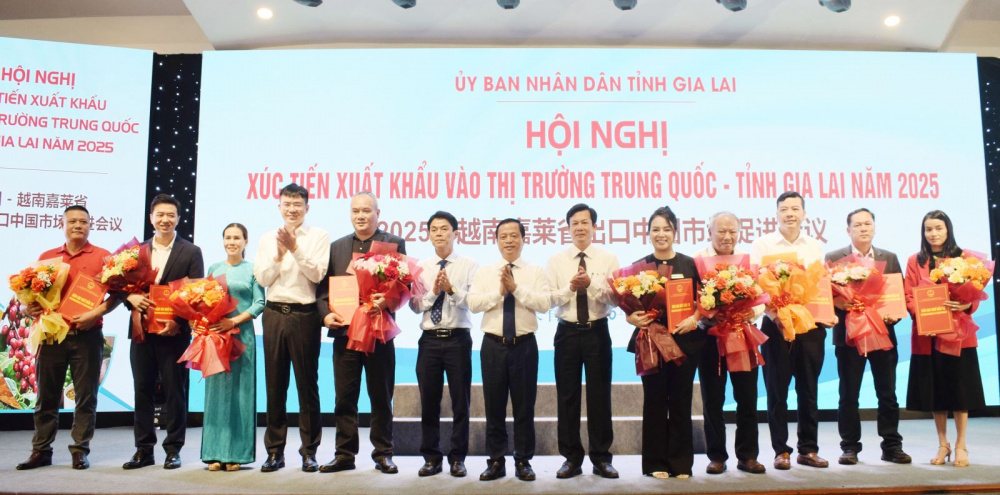 ác bản ghi nhớ hợp tác đã được ký kết giữa các doanh nghiệp Gia Lai và doanh nghiệp Trung Quốc