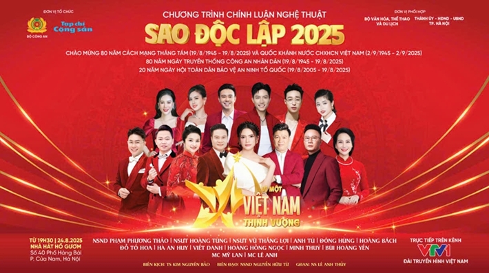 Chương trình nghệ thuật chính luận "Sao độc lập"