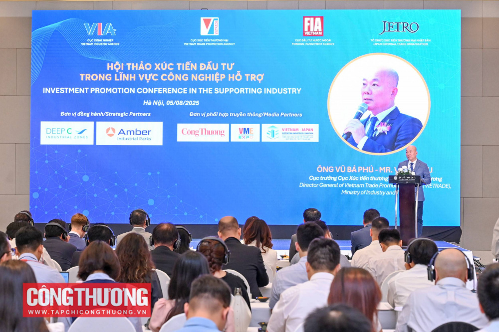 Hội thảo “Xúc tiến đầu tư trong lĩnh vực công nghiệp hỗ trợ”