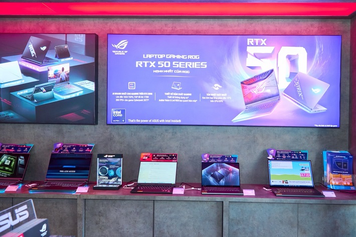 ASUS Exclusive Store đầu tiên tại TP.HCM khai trương, mở rộng mô hình mua sắm lấy người dùng làm trung tâm