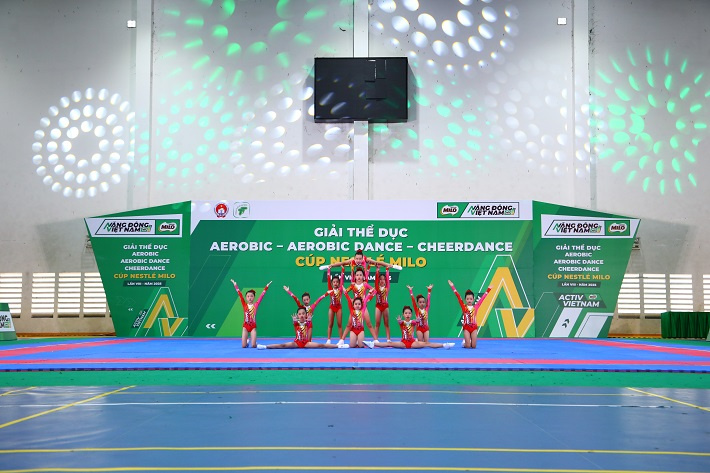 Giải thể dục Aerobic Cúp Nestlé MILO lần VIII