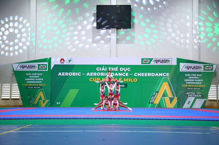 Giải thể dục Aerobic Cúp Nestlé MILO lần VIII