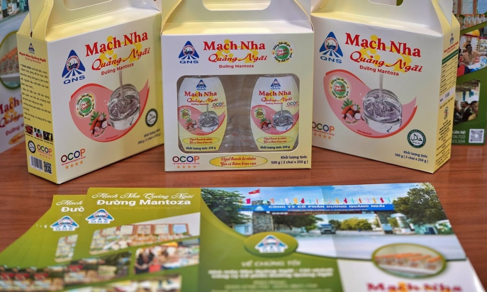 Mạch nha Quảng Ngãi - Đường Mantoza 