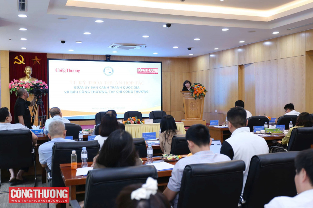 Tăng cường tuyên truyền pháp luật: Ủy ban Cạnh tranh Quốc gia ký kết hợp tác chiến lược với Báo Công Thương và Tạp chí Công Thương
