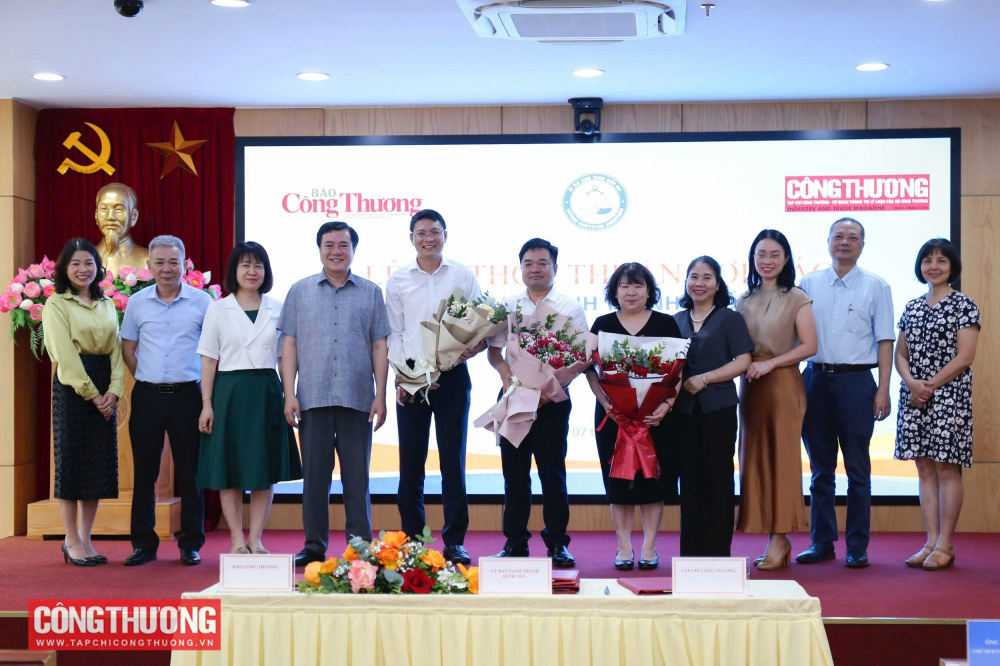 Tăng cường tuyên truyền pháp luật: Ủy ban Cạnh tranh Quốc gia ký kết hợp tác chiến lược với Báo Công Thương và Tạp chí Công Thương