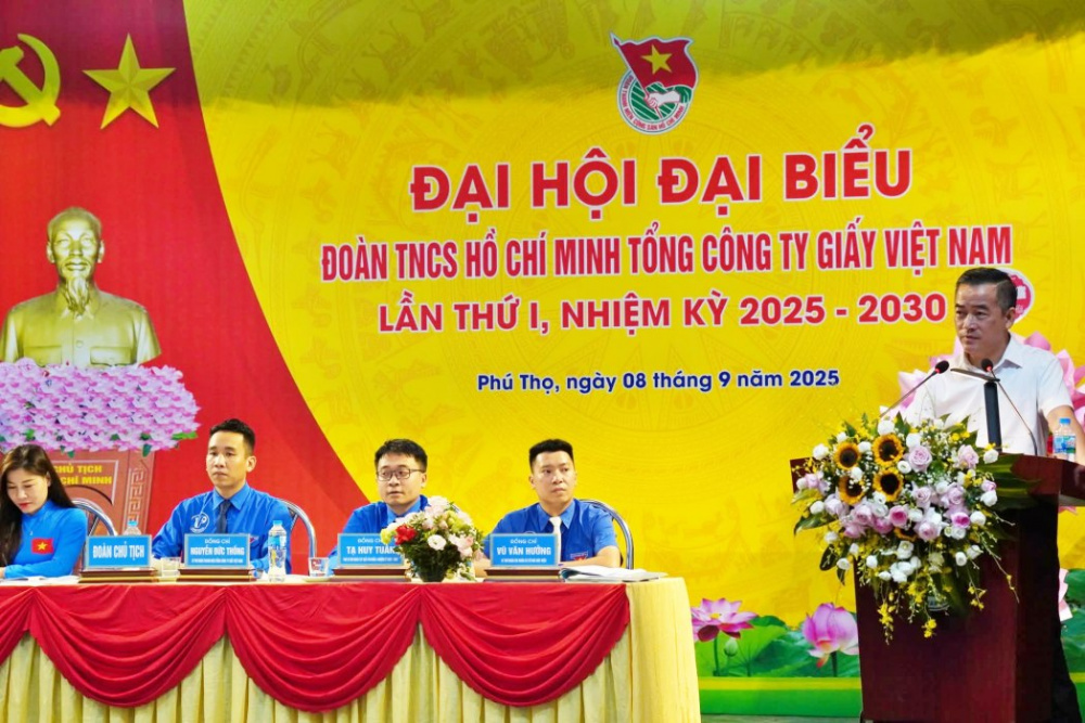 phát biểu chỉ đạo đoàn thanh niên VINAPACO