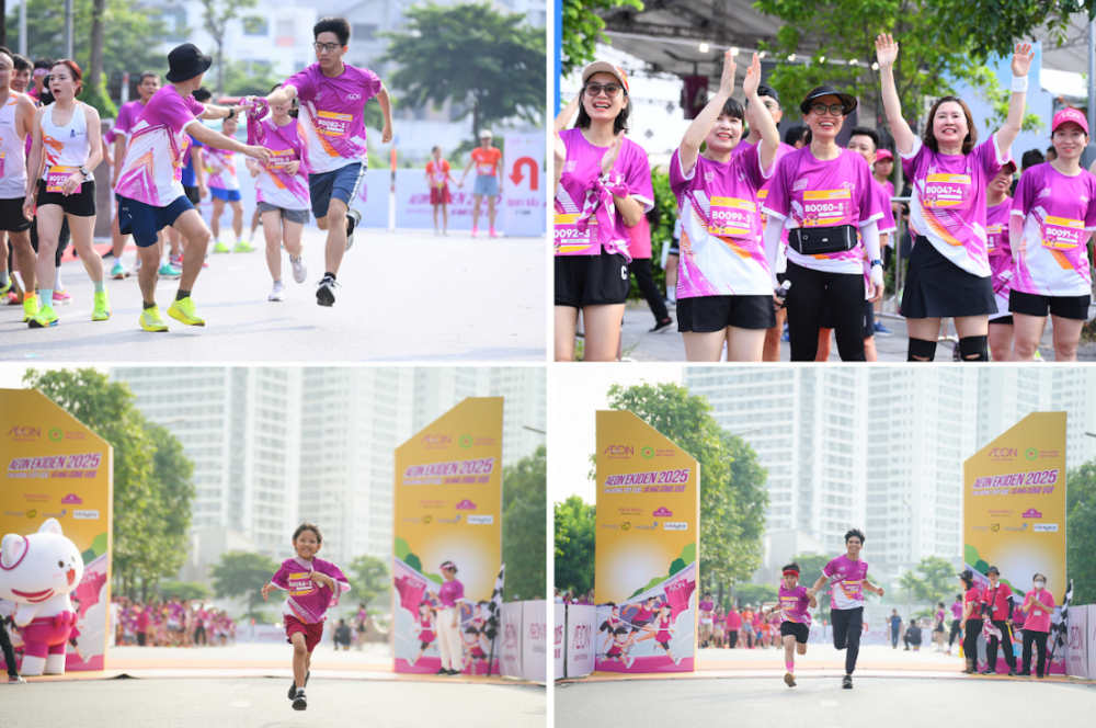 AEON Ekiden 2025, năm đầu chạy tiếp sức Bắc, Trung, Nam