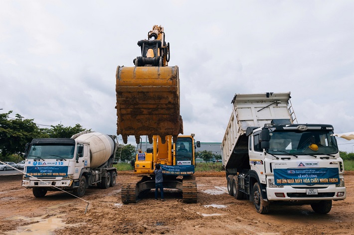 khởi công dự án hóa chất 2