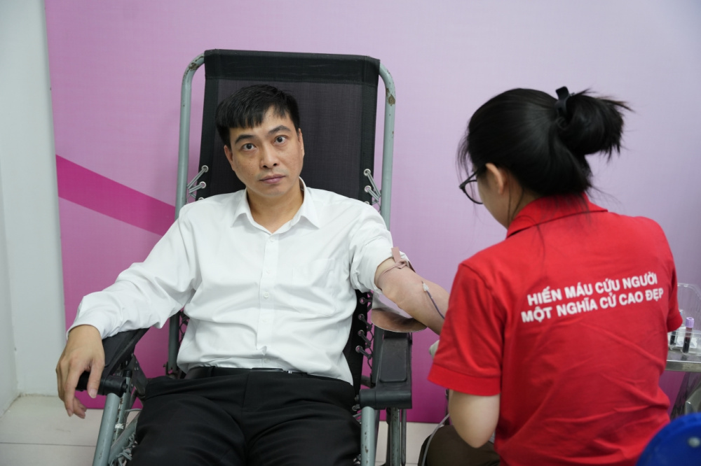Chương trình Hiến máu tình nguyện năm 2025 do Đoàn Thanh niên Cục Quản lý và Phát triển thị trường trong nước tổ chức