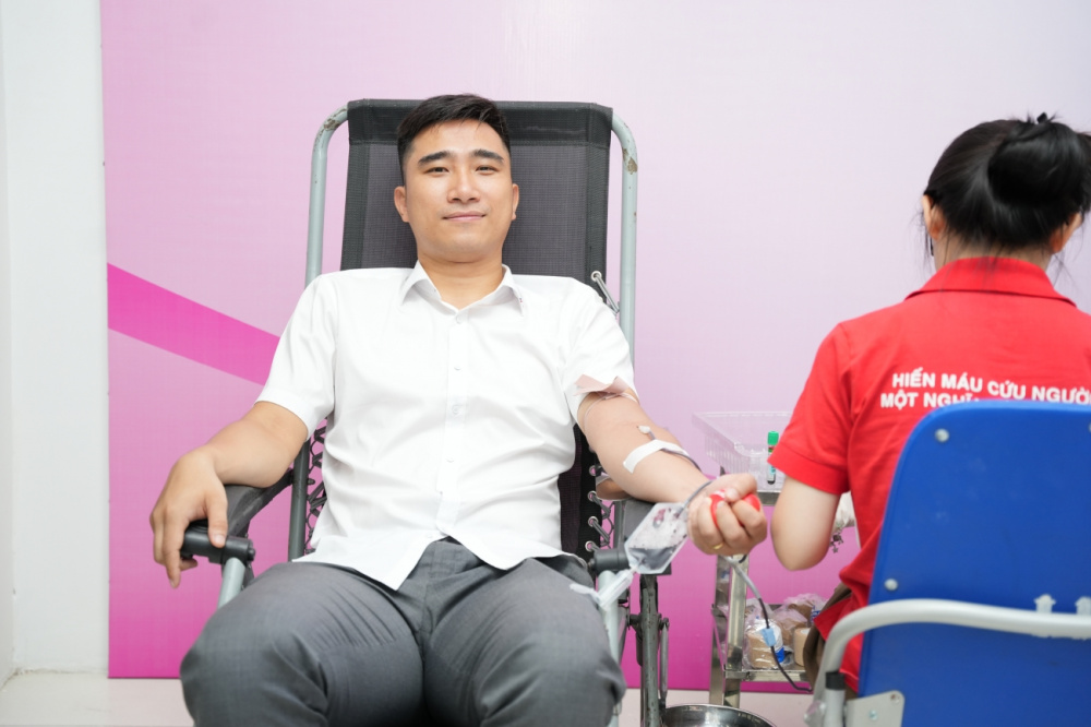 Chương trình Hiến máu tình nguyện năm 2025 do Đoàn Thanh niên Cục Quản lý và Phát triển thị trường trong nước tổ chức
