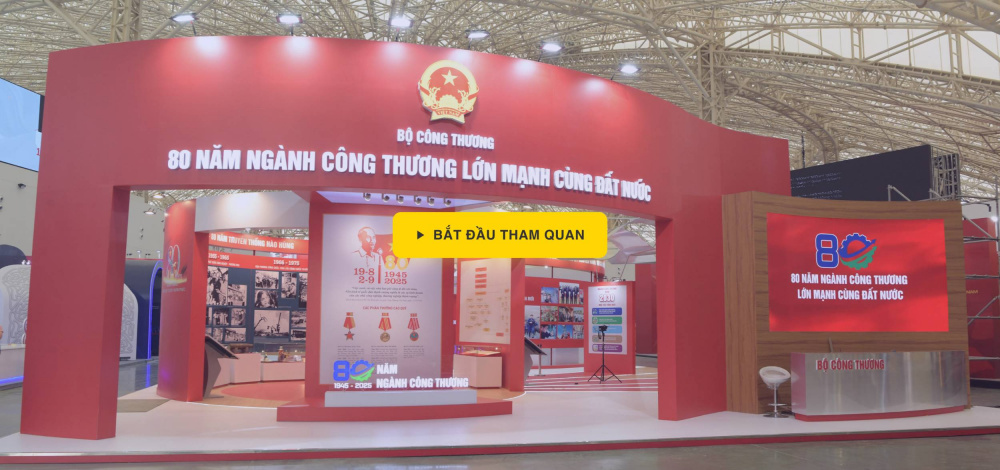 Khám phá không gian số: Triển lãm Bộ Công Thương với công nghệ 360 độ