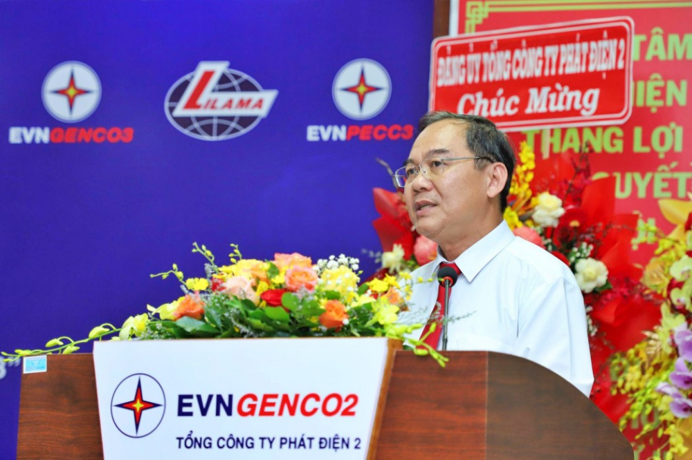 ông Phong phát biểu