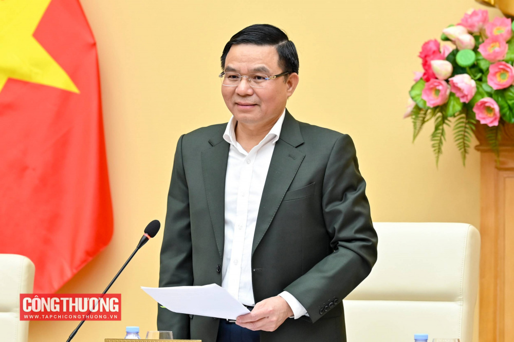 Quyền Bộ trưởng Bộ Công Thương Lê Mạnh Hùng - Trưởng Ban chỉ đạo chủ trì Hội nghị