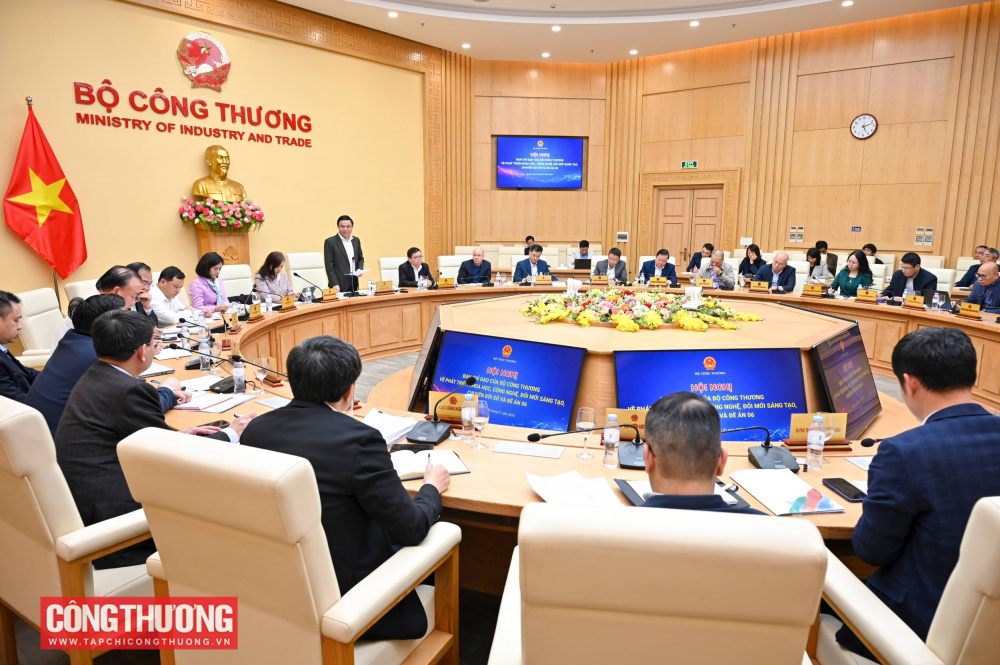 Quyền Bộ trưởng Bộ Công Thương Lê Mạnh Hùng đánh giá cao những nỗ lực của các bên trong triển khai các nhiệm vụ đề ra