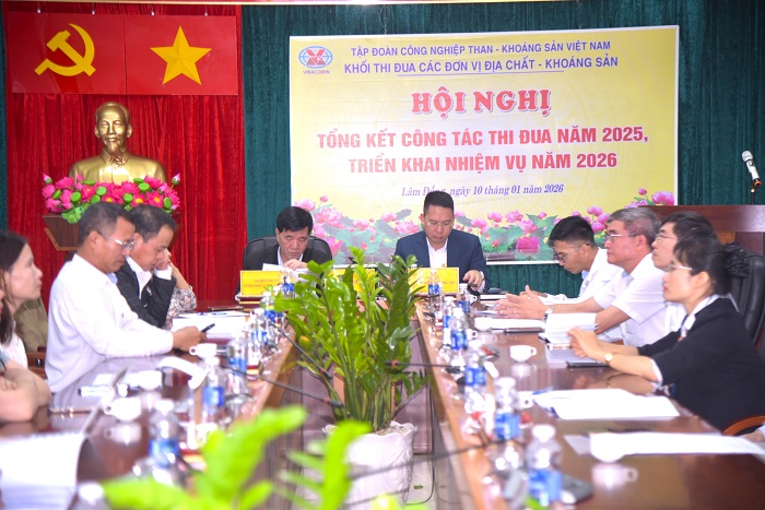 Khối Địa chất - Khoáng sản: Triển khai các phong trào thi đua năm 2026