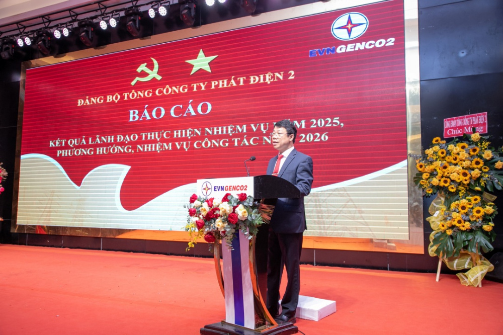 báo cáo đảng ủy Tổng công ty Phát điện 2