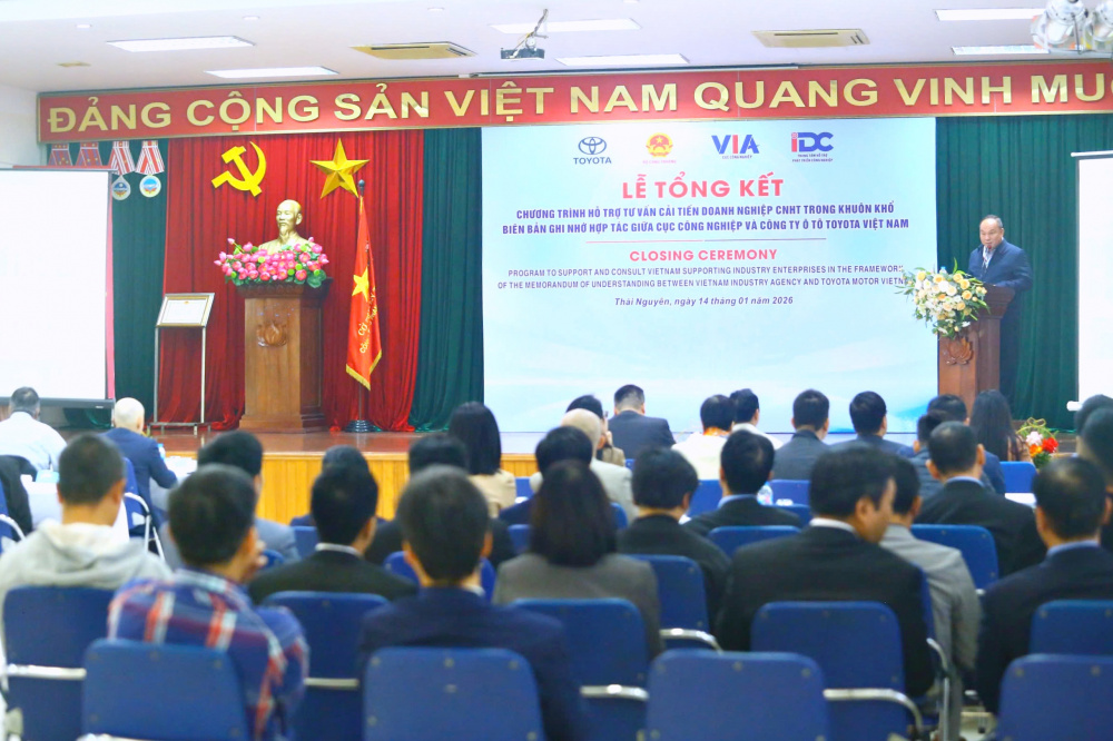 Đây là năm thứ 6 Cục Công nghiệp và Toyota Việt Nam ký kết thỏa thuận hợp tác hỗ trợ các doanh nghiệp nội địa