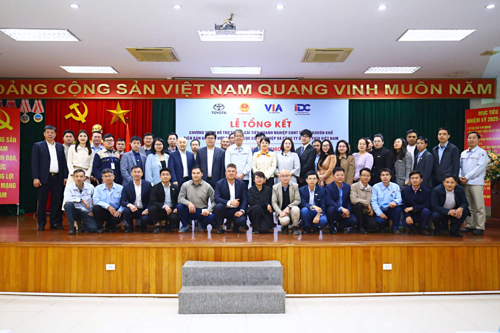Toyota Việt Nam hỗ trợ doanh nghiệp nội địa nâng cao năng lực cạnh tranh