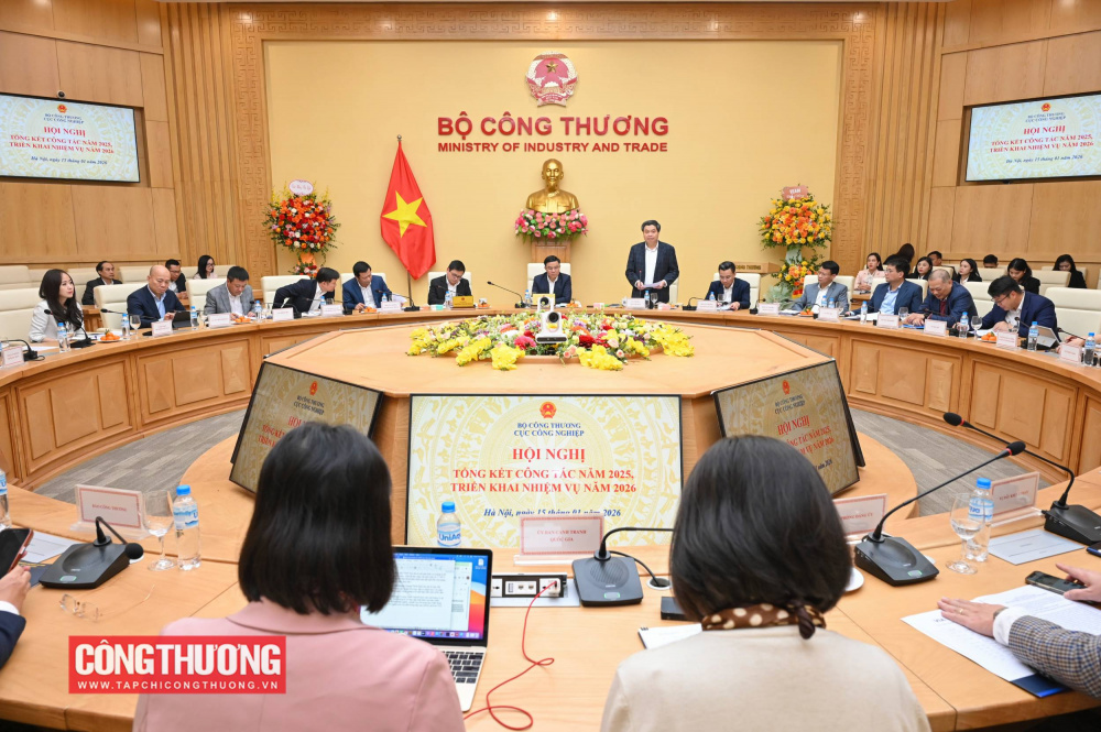 Hội nghị tổng kết công tác năm 2025, triển khai nhiệm vụ năm 2026 của Cục Công nghiệp
