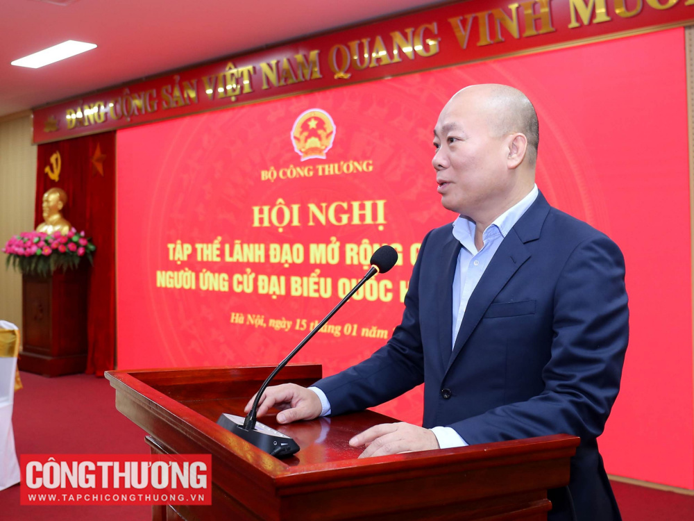 Thống nhất 100% giới thiệu Bí thư Đảng ủy, Quyền Bộ trưởng Bộ Công Thương Lê Mạnh Hùng ứng cử đại biểu Quốc hội khóa XVI