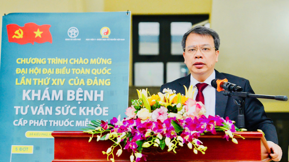 PGS.TS Nguyễn Quốc Huy, Giám đốc Học viện Y - Dược học cổ truyền Việt Nam