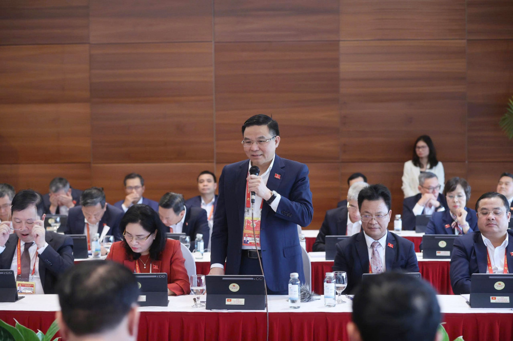 Chiều 20/1/2026, các đại biểu làm việc tại Đoàn thảo luận các văn kiện Đại hội XIV