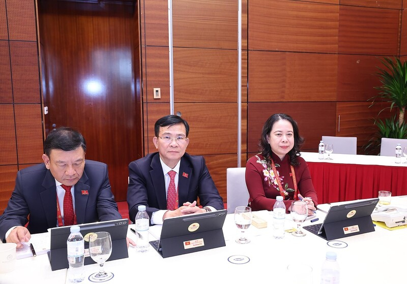 Chiều 20/1/2026, các đại biểu làm việc tại Đoàn thảo luận các văn kiện Đại hội XIV