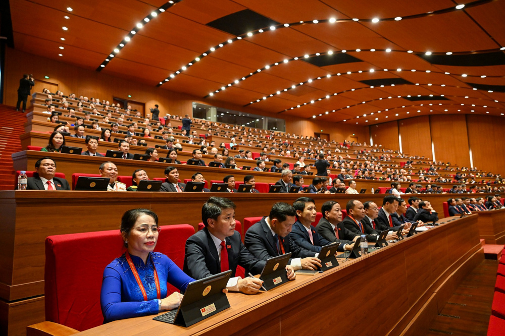 đại biểu phiên khai mạc