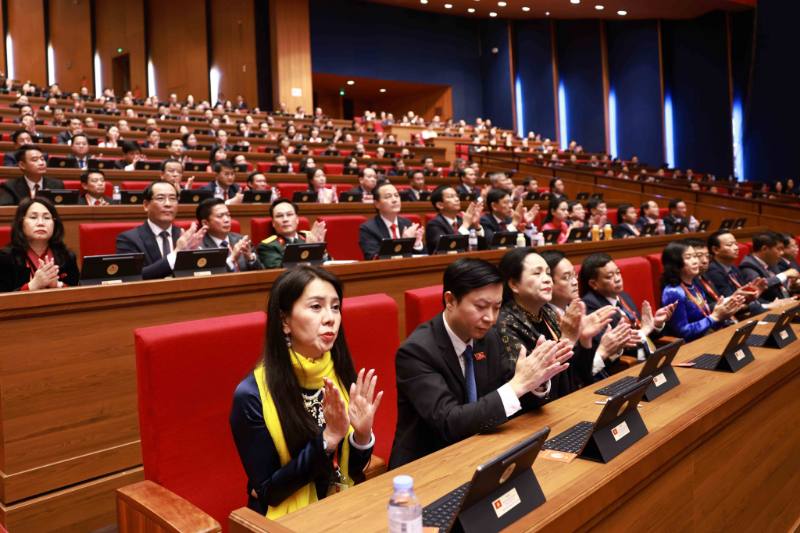 đại biểu phiên khai mạc