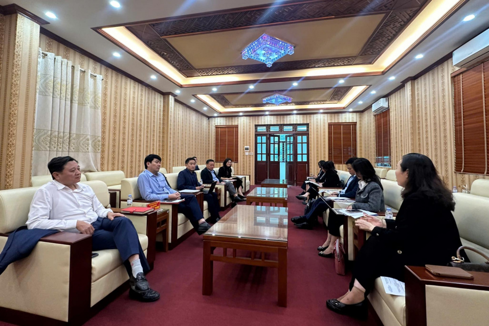 Đoàn làm việc với Sở Công Thương tỉnh Bắc Ninh