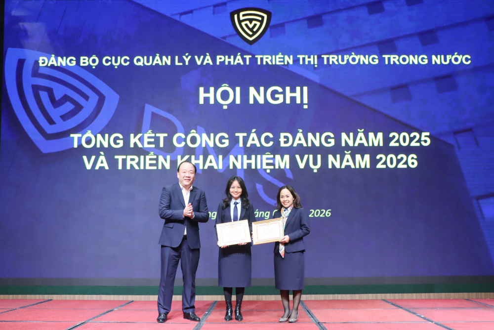 Cục Quản lý và Phát triển thị trường trong nước tổng kết công tác Đảng năm 2025, triển khai nhiệm vụ năm 2026