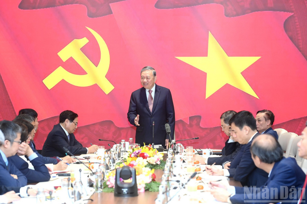 tổng bí thư phát biểu