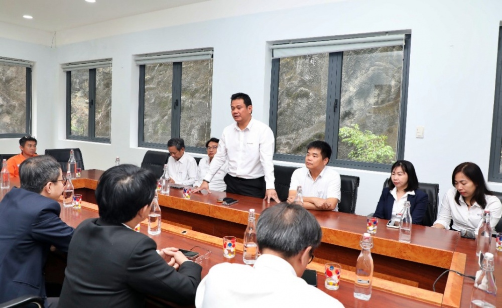 EVNGENCO2 thăm hỏi chúc tết Thủy điện A Vương