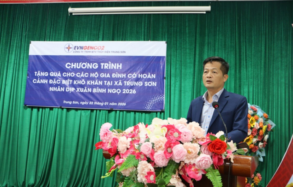 Lãnh đạo Thủy điện Trung Sơn