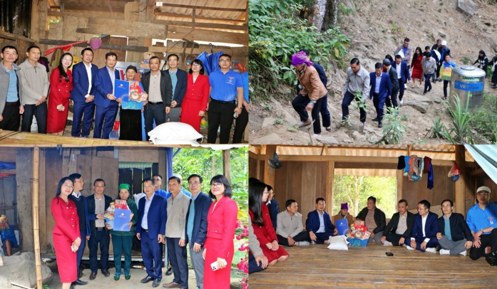 Thủy điện Trung Sơn trao quà