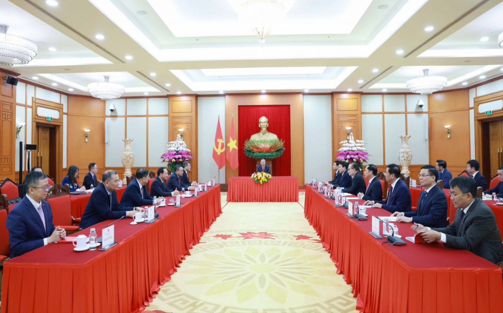 Tổng Bí thư Tô Lâm điện đàm với Tổng Bí thư, Chủ tịch nước Cộng hòa Nhân dân Trung Hoa Tập Cận Bình- Ảnh 2.