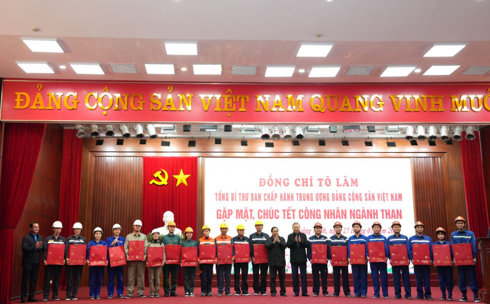 tổng bí thư khen tặng