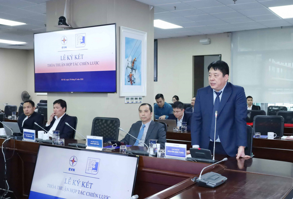 EVN ký kết hợp tác chiến lược với Trường Đại học Xây dựng Hà Nội